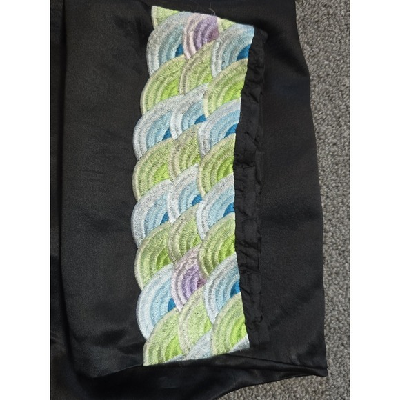 Victoria's Secret P/S Chinese Silk Embroidered Art-to-Wear Jacket Coat - Picture 5 of 10